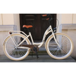 Dámsky retro bicykel 28" Lavida 3-prevodový krémová